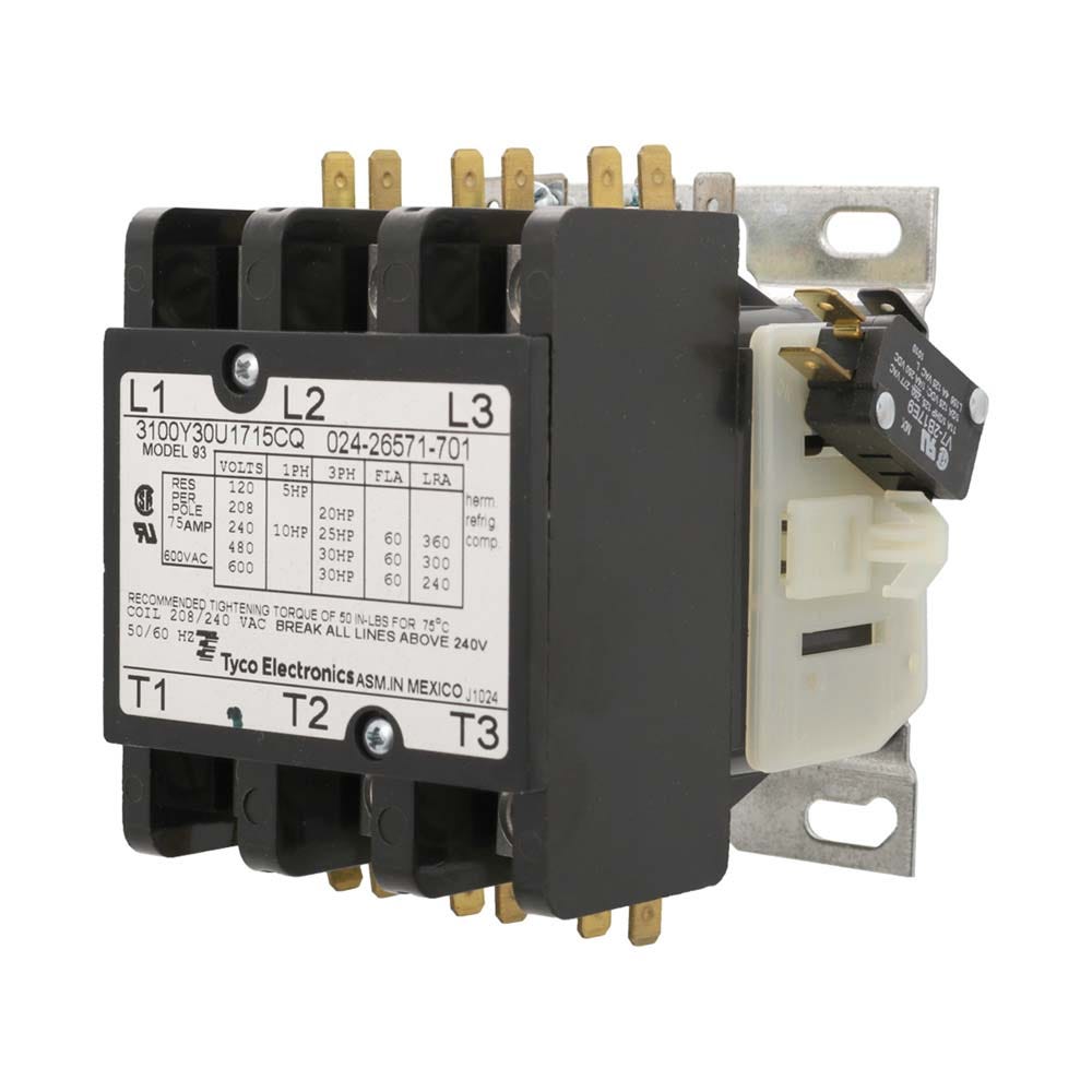 CONTACTOR,60A,3P,230V CO