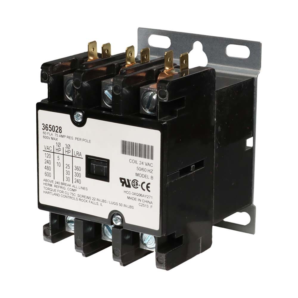 CONTACTOR 3P 60A 24V50/60HZ