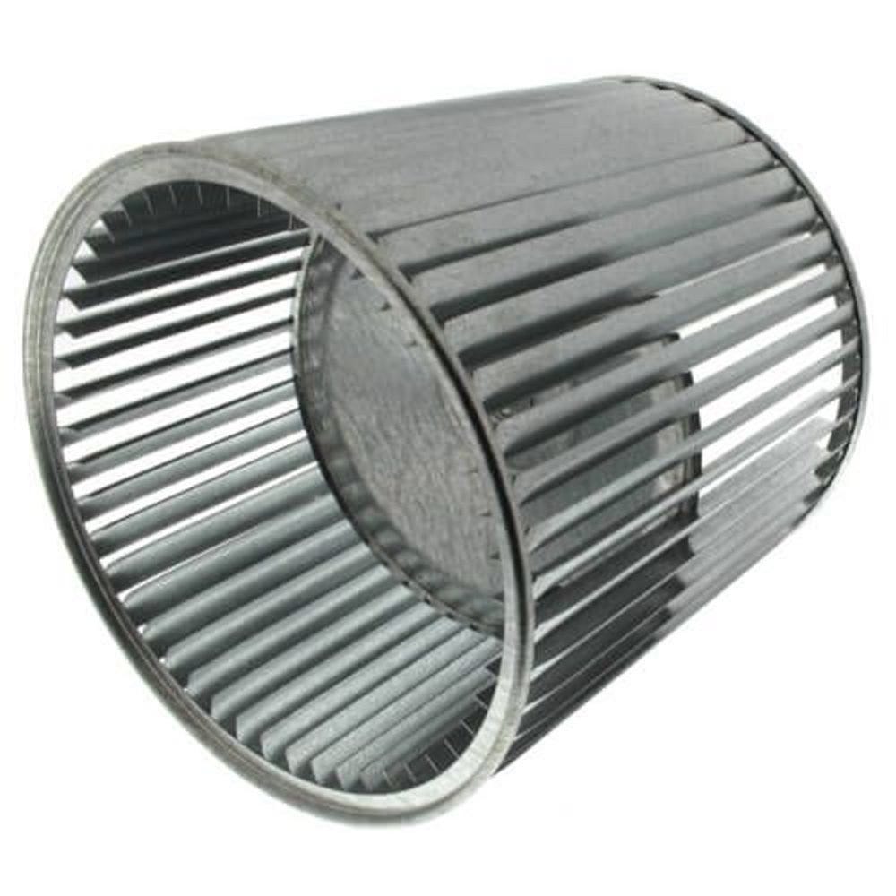Source 1 Double Inlet Blower Wheel — 10" Dia x 10" W, 1/2" Bore, CW, Steel ; 02619654705