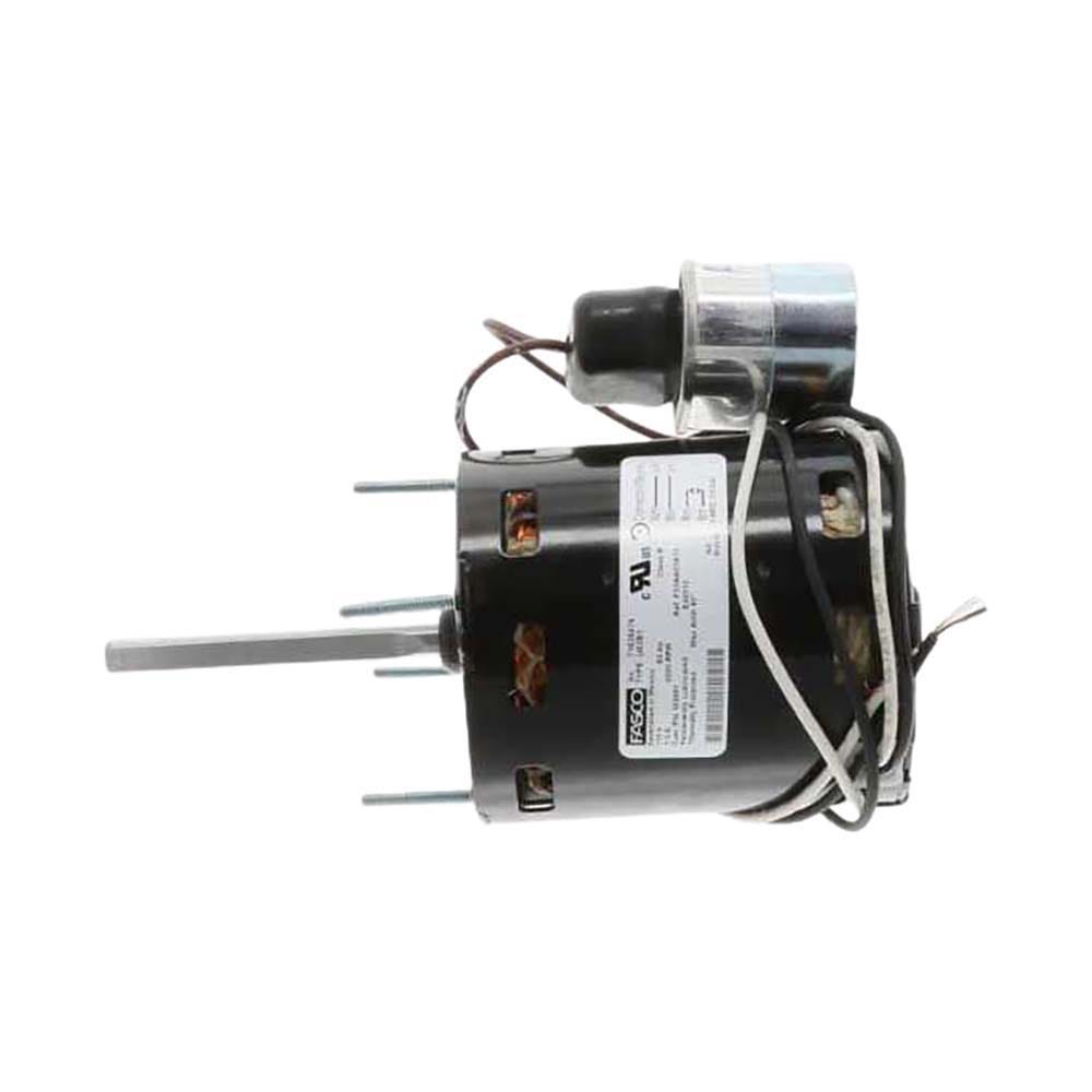 Reznor Venter Motor With Capacitor, 5 MFD, 370/115 Volt, Round