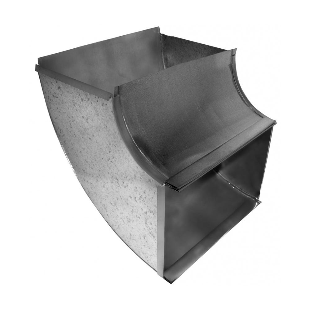 Southwark Vertical 90° Elbow – 26 Gauge, 8" x 8"