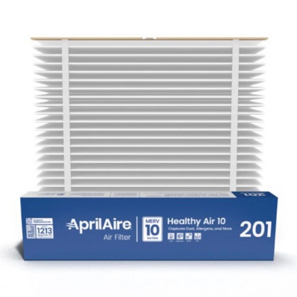 AprilAire 201 Replacement Filter for AprilAire Whole-House Air Purifiers, MERV 10 