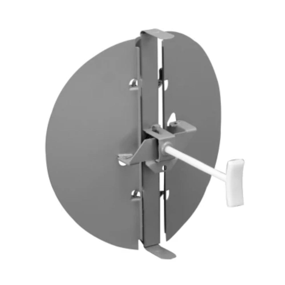 Butterfly Damper, 6"