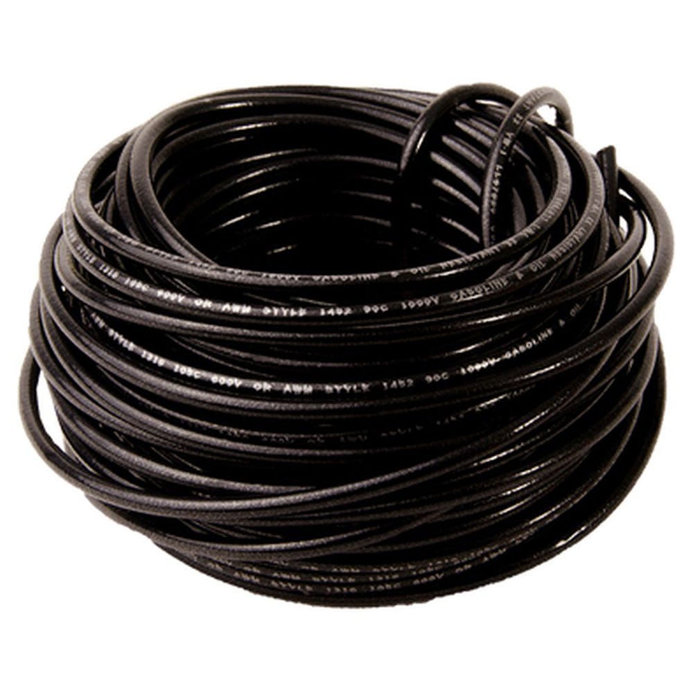 Hook-up Wire 14ga blk. 48 ft