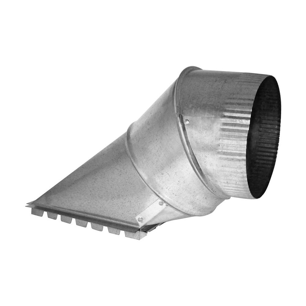 Galvanized Steel  Adjustable Takeoff, 4", 30 Gauge