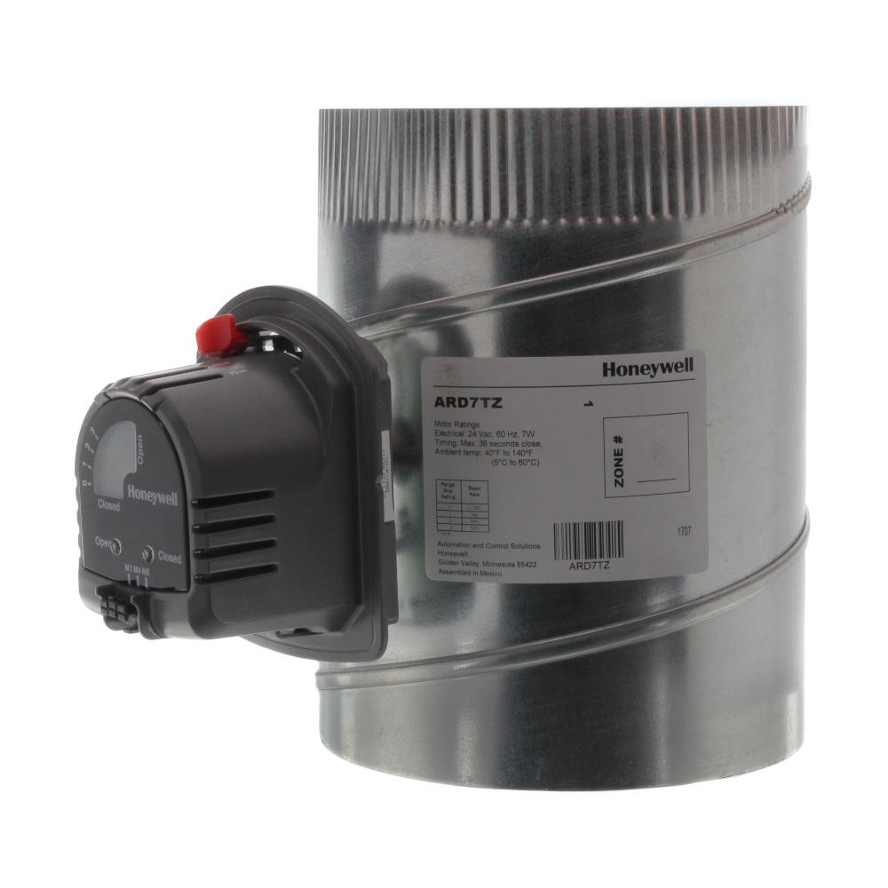 7-inch Automatic Round Damper ; ARD7TZ