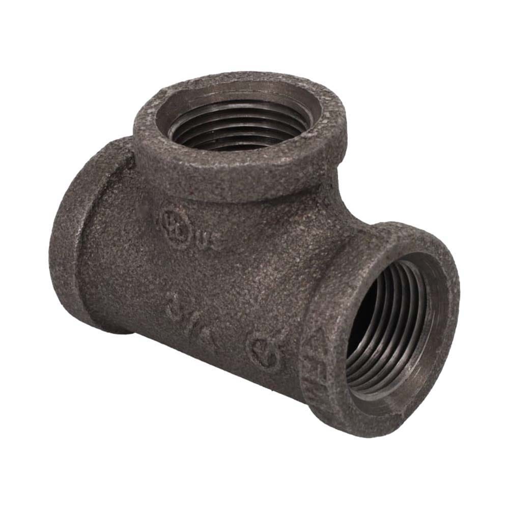 Malleable Iron Tee, 1" Female x 1" Female x 1" Female