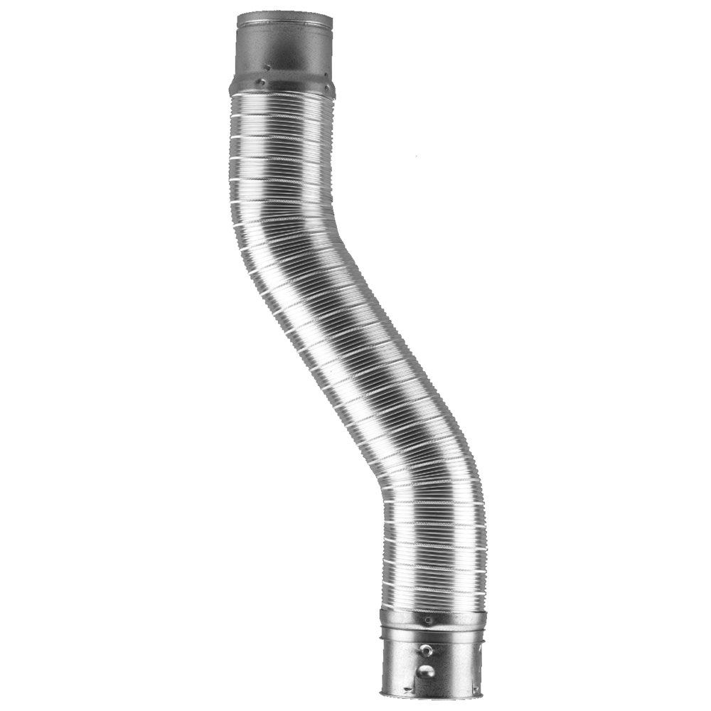 Double-Wall Flexible Gas Vent Connector, 3" x 36"