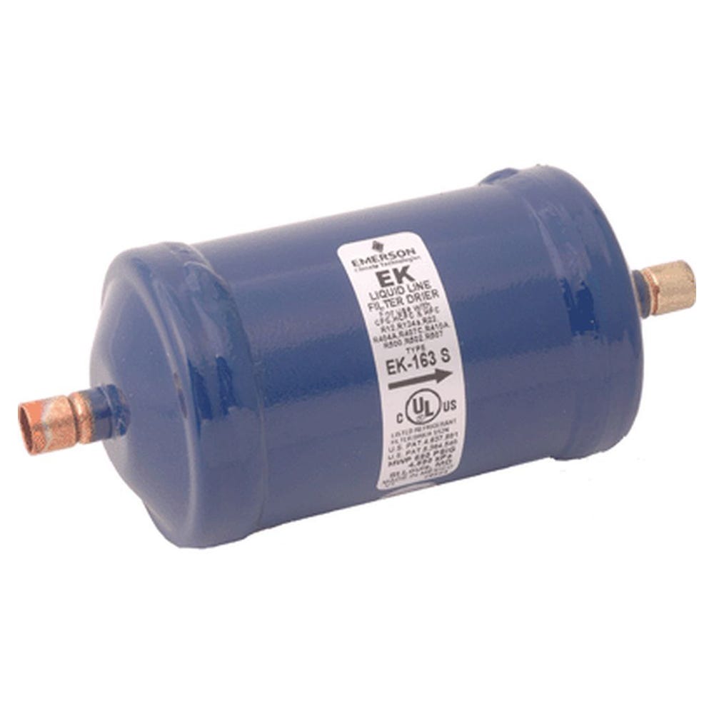 Filter-Drier, 7/8"ODF 3.14"dia 9.90" L Liquid Line EK