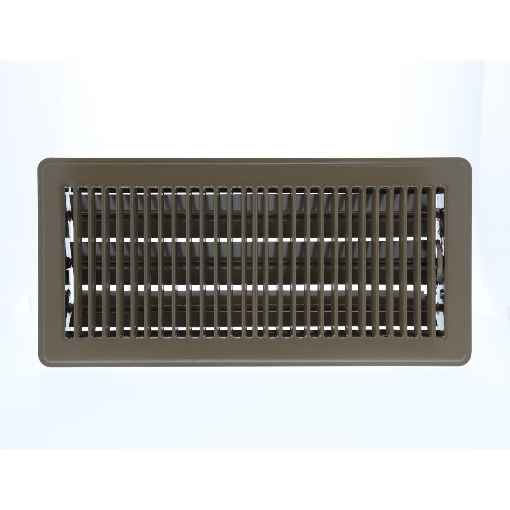 Floor Register, 4" x 10" , FLR410W