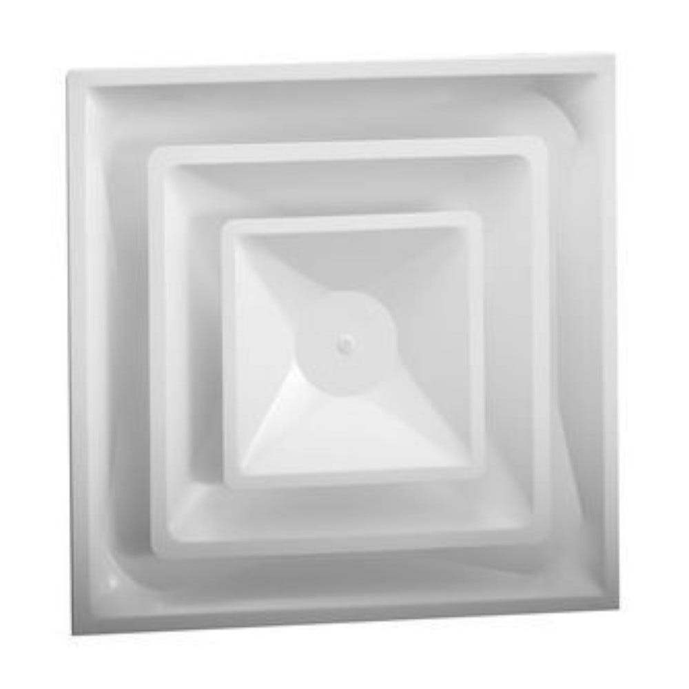 T-Bar Diffuser, 4-Way, 10"