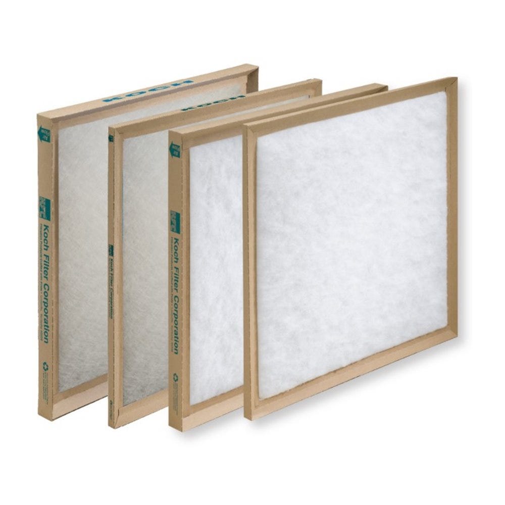 Fiberglass Disposable Filter, 14" x 25" x 1"