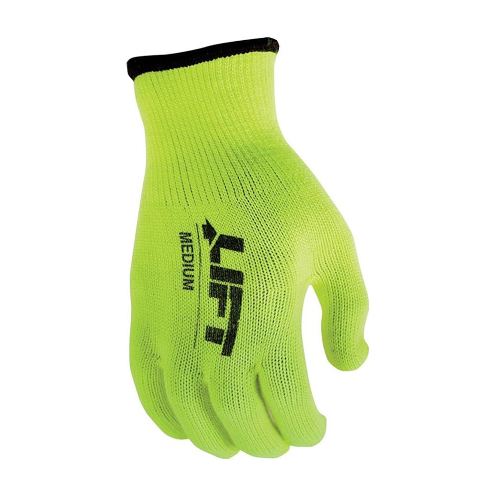 HI-Viz Thermal Liner Gloves, Large