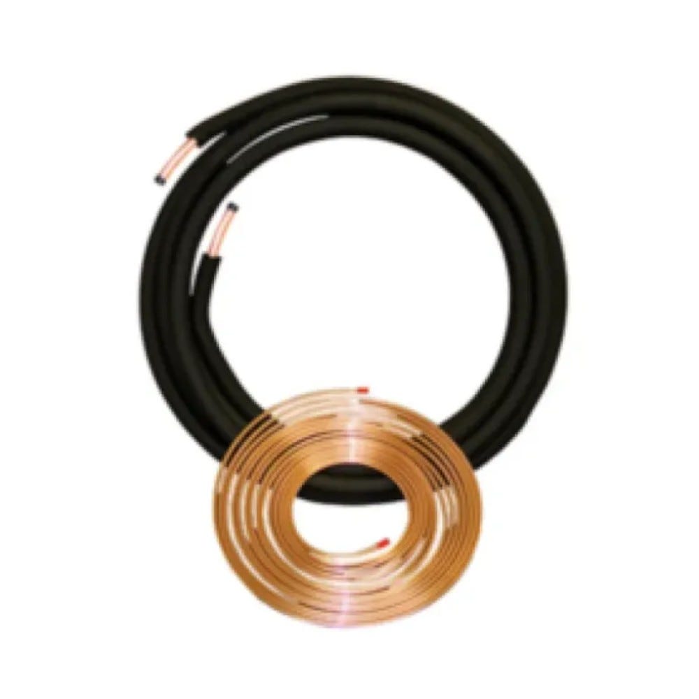 ICool USA Single Insulated-Line - 1-1/8" x 35', Plain End , LS3811838-35