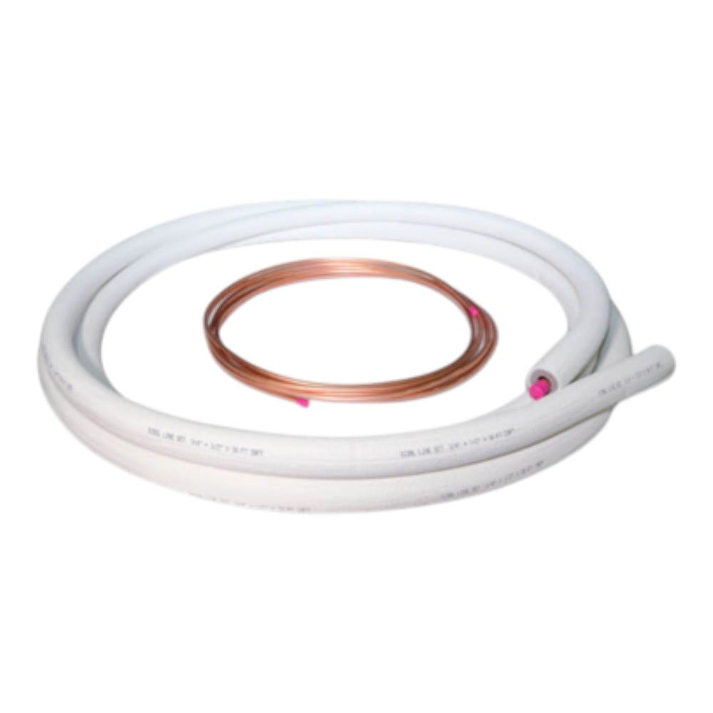 Lineset - 3/8" x 7/8" x 3/4" x 35', Plain End