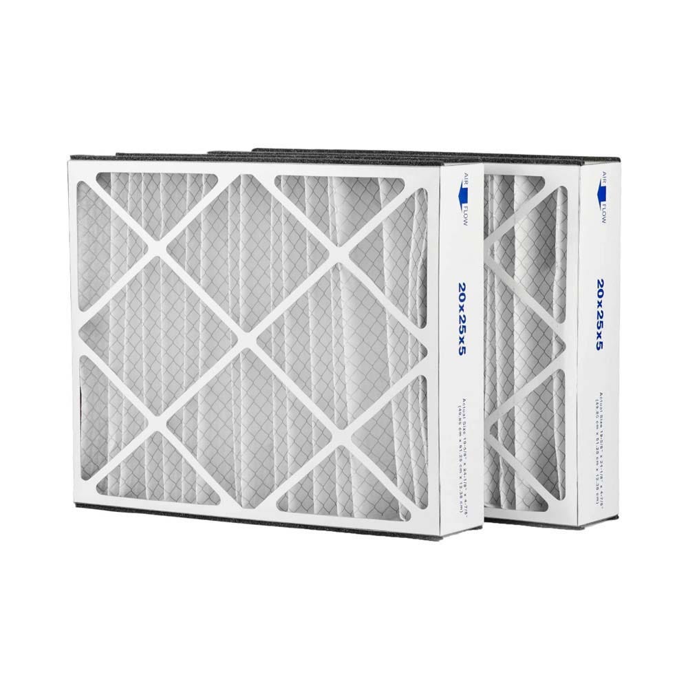 Source 1 - Air Cleaner, 20" x 25" x 5", MERV 8, Pack Of 2