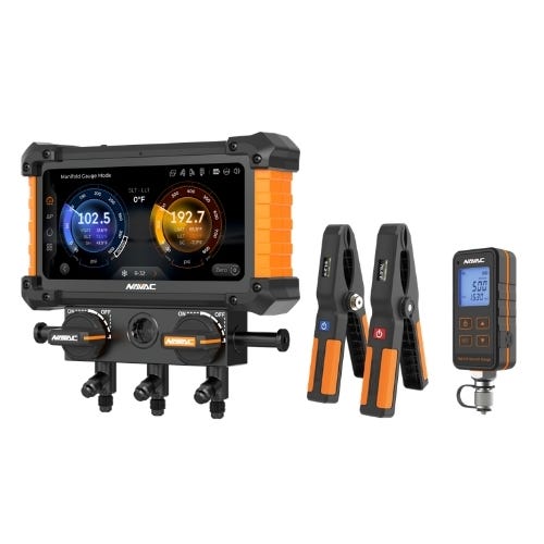 NEXUS™ 2 Digital Manifold Gauge Kit w/ Vacuum Gauge, Bluetooth, A2L, myNAVAC™ App