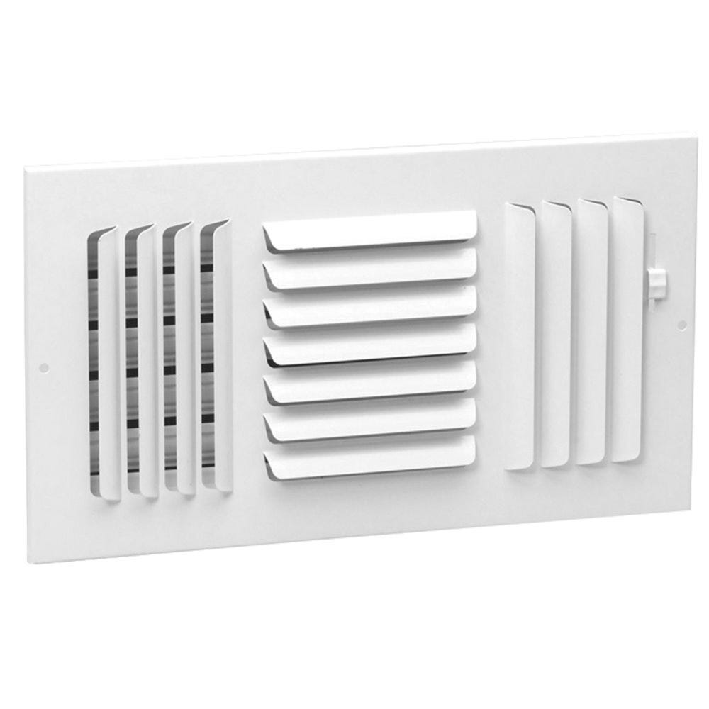 3-Way Sidewall/Ceiling Register, 14" x 6"