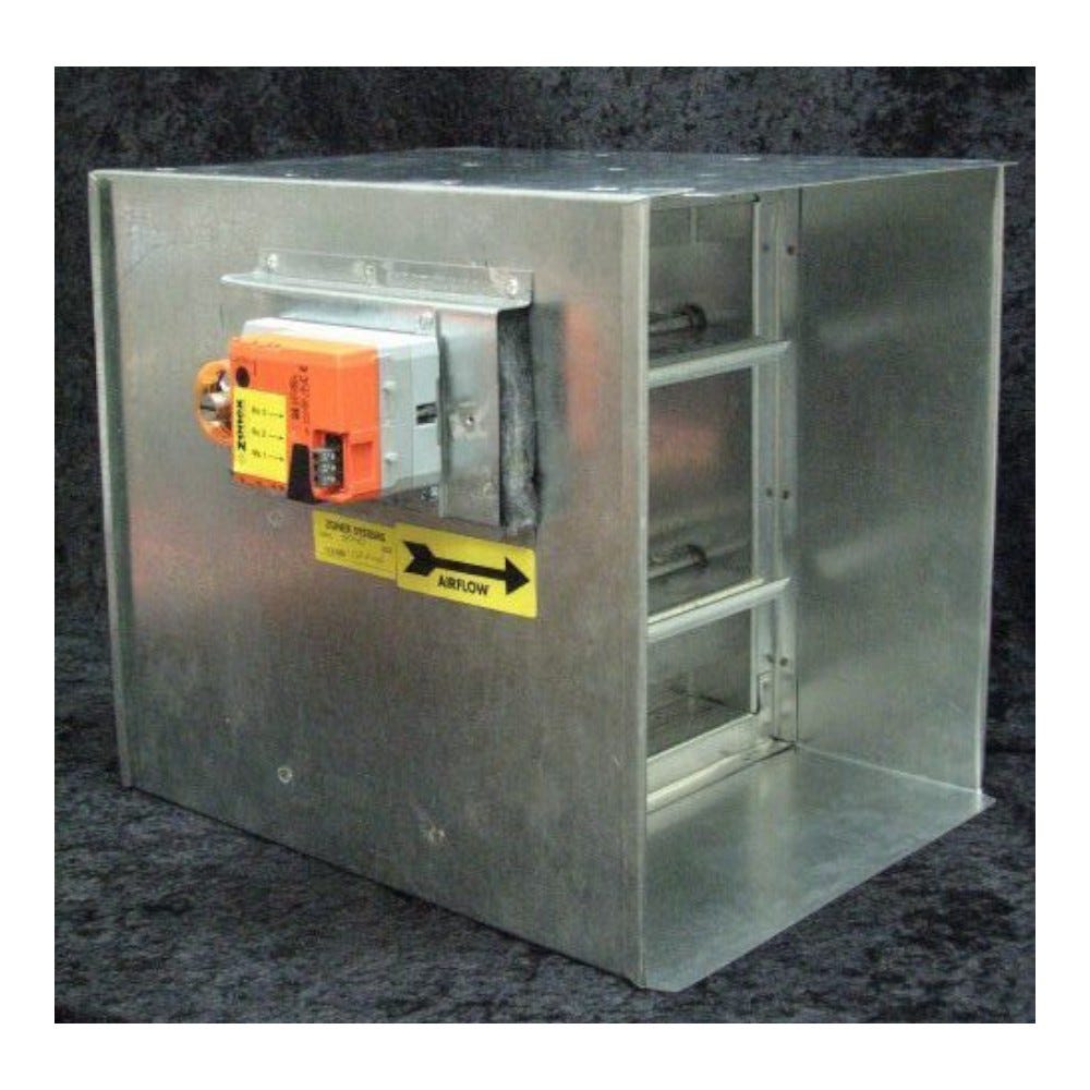 Zonex Cold Rolled Steel Rectangular Bypass Damper - 20" x 12"