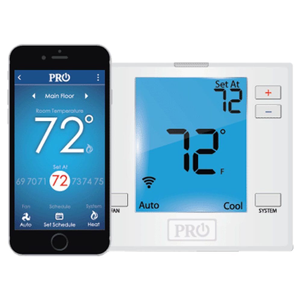 Thermostat, Non-Program 1 Heat/1 Cool WiFi