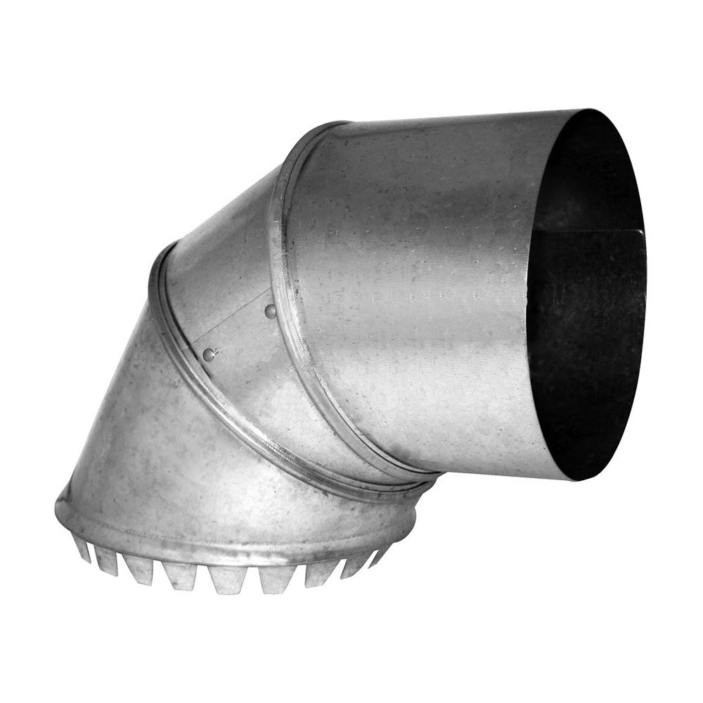 Galvanized Steel Full Tab Adjustable Takeoff, 6" , TO3006