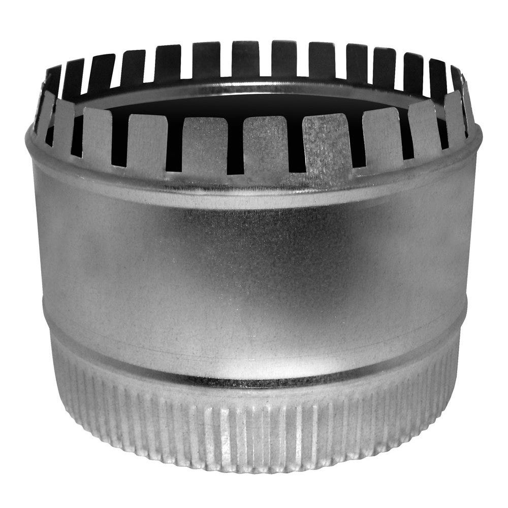 Galvanized Steel Star Collar, 12" Dia, 30 Gauge , W12SC