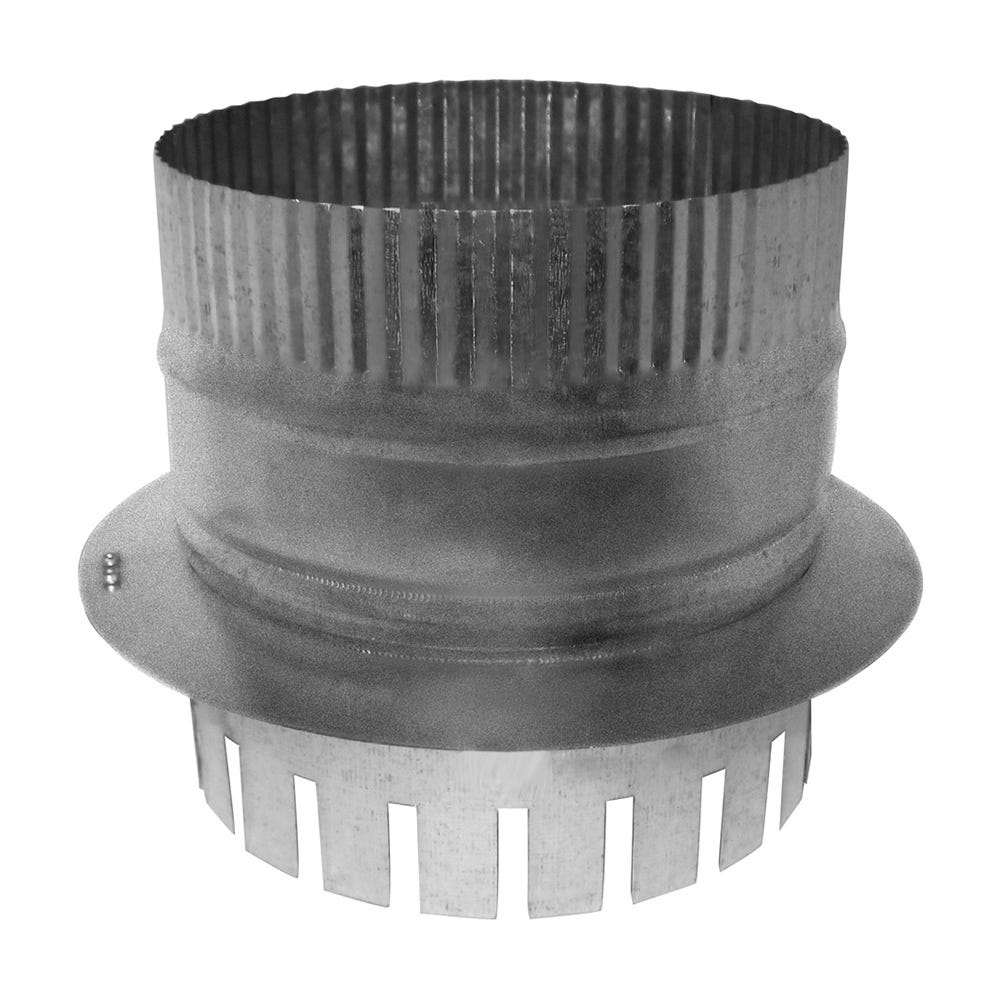 Southwark Galvanized Steel Round Collar With Damper - 18" Dia