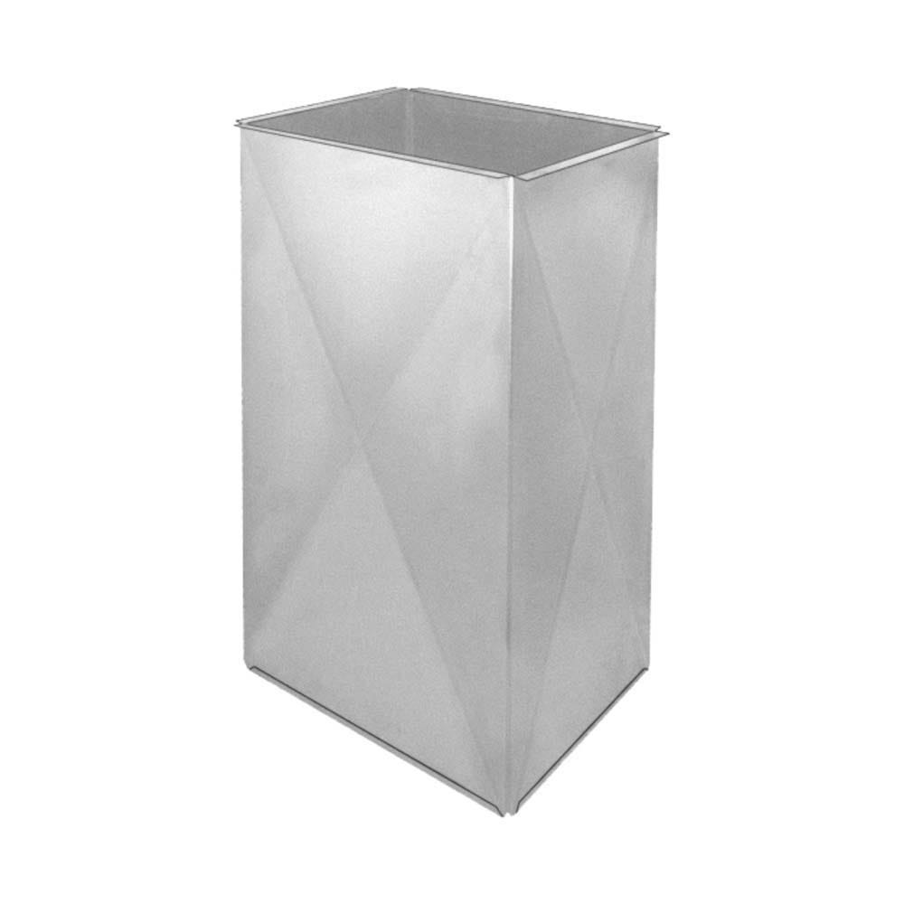 Galvinized Steel Lined Foundation Box, 21.5" x 22" x 24"