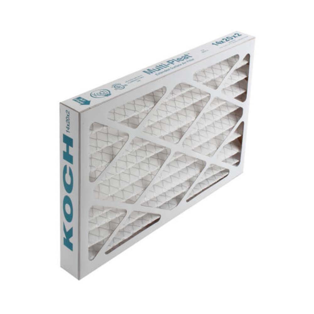 Multi-Pleat XL8 Series Air Filter, MERV 8, 14" x 20" x 2"