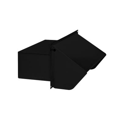 3-1/4X10 BLACK WALL CAP